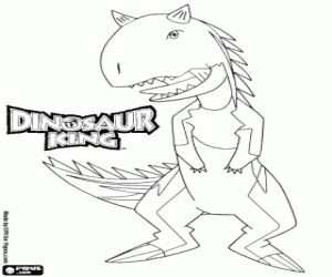 para colorear de Dinosaur King - Dino Rey , dibujos de Dinosaur King ...