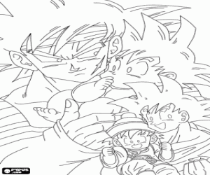 Dibujos para colorear de Dragon Ball - Dragonball , dibujos de Dragon ...