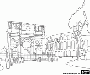 Dibujos Para Colorear De Monumentos Y Otros Lugares De Inter S En Dibujos Para Colorear De Monumentos Y Otros Lugares De Inter S En