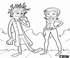 Dibujos para colorear de Lluvia de albóndigas , dibujos para imprimir ...