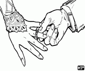 Dibujo Anillos Boda Para Colorear Pictures
