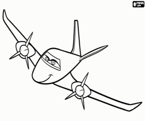 Dibujos para colorear de Aviones - Planes , dibujos de Aviones ...