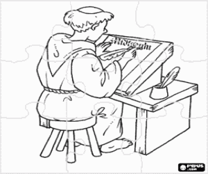 ... dibujos de Puzzles de Historia para imprimir , juegos de pintar