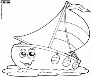 Dibujos para colorear de Barcos y otras embarcaciones , dibujos de ...